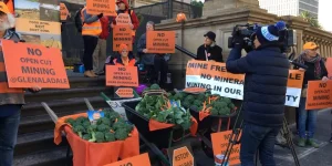 Rally at Parliament House